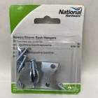 National Hardware N106-682 V80 Screen & Storm Sash Hanger Zinc Plated Finish New. Price: $9.99.
