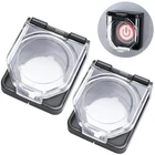 2PCS Momentary Power Push Button Switch Cover, Waterproof And Collision Resis... New. Price: $18.42.