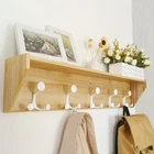 Skoloo Wall Shelf Hooks 35-INCH Coat Rack Mount Organizer New. Price: $119.53.