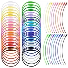 60 Pcs Metal Wire Keychains, Inches Colored Nylon Coated Stainless Steel Me... New. Price: $18.51.