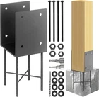 2 Pack Heavy Duty Stainless Steels U-shape 8"X8"(ACTUALLY 7.5"X7.5") Wet Concret New. Price: $253.77.