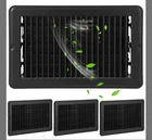 Fumete 4 Pcs 6 X 10'' Heavy Duty Metal Floor Register Vent Covers (black) New. Price: $37.99.