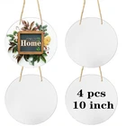 Metal Sublimation Door Hanger Blanks, 10 Round Signs INCH-4PCS New. Price: $29.02.