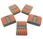 Wire Connectors, Compact Lever Terminals 5 Into Out Sp... New. Price: $15.52.