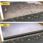 Wellco 16.5 Ft. Weatherproof Rubber Garage Door Bottom Seal Thresholdstrip Open. Price: $30.40.