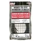 Prime-line Products 7529 Screen Retainer Spline, .230-IN, 25-FT, Black New. Price: $13.29.