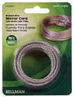 Hillman 122067 Galvanized 75 Lbs. Capacity Mirror Cord Ft. (pack Of 10) New. Price: $34.28.