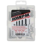 Homepak 0.75 In. Stainless-steel Oval Head Phillips Sheet Metal Screw Assorted New. Price: $18.27.