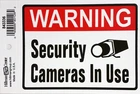 Hillman 843336 Warning Security Cameras Use Flexible Self Adhesive Sign, W... New. Price: $10.99.