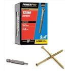 Hillman Power Pro No. X 4 In. Star Coarse Trim Screws 59 Pk New. Price: $20.36.