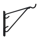 Hanging Plant Bracket, Black, 100-LB. Load, 12 In. N274-647 New. Price: $31.98.