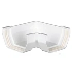 Amerimax White Vinyl Gutter Corner 6.8X6.8X2.9 New. Price: $29.19.