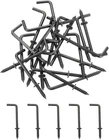 Uxcell 50 Pcs Shape Hooks, 1/2 Inch Right Angle Carbon Steel Small Scr New. Price: $19.18.