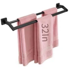 Stwwo Double Towel Bar 32 Inch, Racks For Bathroom Wall Mounted,... New. Price: $46.40.