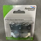 Screen/storm Sash Hangers National Hardware V80 N106-682 New. Price: $7.19.