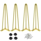 Osring 14 Inch Hairpin Table Legs 1/2 Dia 3-RODS Metal Furniture For New. Price: $51.98.