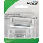 National Hardware Replacement Strike, White N213-322 V1350 New. Price: $10.99.