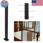 Sidasu 36 Level Post Cable Railing Stainless Steel Fixed Top Line New. Price: $94.05.