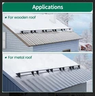 Benfar 5FT Snow Guards For Metal Wood Roof Complete Set New (sealed Box). Price: $89.99.