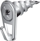 Hillman 122401 Walldriller Brass-plated Picture Hook 35 Lbs. (pack Of 10) New. Price: $41.96.