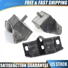 3PCS Anchor-engine Auto Trans Mount 1966 Ford Mustang V8 4.7L Before 3/66 New. Price: $61.56.