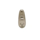 Command FC12-BN Metal Brushed Nickel Decorative Hook 3 Lbs. Capacity. Price: $16.04.