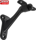 6 Pack 3 Inch Matte Black Hand Rail Bracket Heavy Duty Hardware For Stairways, New. Price: $22.91.