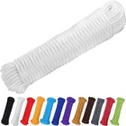 Perkhomy Ft Inch (7MM) Polyester Rope (nylon - 1/4" X 150', White New. Price: $18.56.