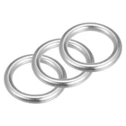 Uxcell 316 Stainless Steel Round Welded O-rings 30X6MM, Silver New. Price: $14.76.