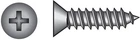 Hillman 80189 Zinc Plated Phillips Flat Head Sheet Metal Screw #8 X 1-1/4 In. New. Price: $12.52.