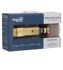 National Hardware Interior Sliding Barn Door Lock Brushed Gold N700-152 New. Price: $22.99.