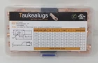 61 Piece Taukealugs Battery Cable Assortment Kit - & Heat Shrink Tubes Open. Price: $25.00.