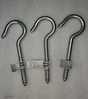 National Hardware 2040 Series Ceiling Hook #N220-483 Zinc Plated Steel Set Of Open. Price: $7.98.