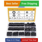 Nylon Flat Washer Assortment Set 600 Pieces, 9 Sizes - M2.5 M3 M4 M5 M6 M8... New. Price: $30.48.