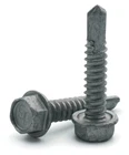 #14 Hex Washer Head Tek 3 Self Drilling Screws Strong Shield Coated - All Length New. Price: $300.00.