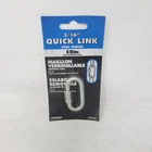Lehigh 3/16" Chain Quick Link Zinc Finish, 610 Lbs, 7034 W1 New. Price: $5.96.