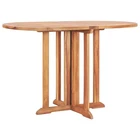 Folding Patio Table, Butterfly Weather-resistant, Solid Teak Wood Vidaxl New. Price: $166.99.