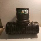 Flex-drain 4" (inch) Flexible T/y Fitting New. Price: $10.99.