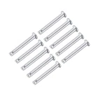 Uxcell Single Hole Clevis PINS,5MM Flat Head 35MM, Silver Tone New. Price: $12.75.