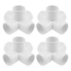 "sdtc Tech 4-PACK 3/4"" 5 Way Pvc Fitting Elbow Furniture Grade Pipe Connector New. Price: $41.78.