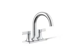 Kohler Venza 28124-4-CP Centerset Bathroom Sink Faucet, 1.2 Gpm Slight Wear Open. Price: $76.35.