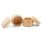 Mini Trinket Box 2-1/8", Unfinished Wooden Jewelry For Craft Woodpeckers New. Price: $16.31.