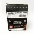 Grip-rite IHCP21420R Plastic High Chairs 2-1/4 In Diameter Pack New. Price: $54.87.