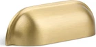 -brushed Gold Kitchen Cabient Drawer Cup Pulls, Pack 2.5 Inch Solid Brass Knob New. Price: $60.44.