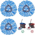 Ocedar Easywring Rinse Clean Spin Mop Microfiber 2 System Refill 3 Pack New. Price: $19.51.