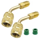 Hzmm R410A Adapter For Mini Split System, 5/16 Inch Sae Female Quick Couplers... New. Price: $14.60.