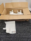 (QTY5)AMERIMAX In. Traditional K-style White Vinyl Gutter Inside Miter M0504HP Open. Price: $30.63.