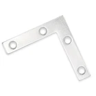 Uxcell Pcs Angle Plate Corner Brace Flat Shape Repair Bracket 50MM New. Price: $11.40.