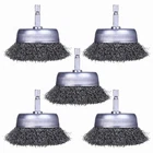 5 Pack Wire Cup Brush For Drill, 1/4 Inch Hex Shank,... New. Price: $29.01.