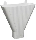 Amerimax 85208 White, Plastic Funnels For 2" 3" Downspout - Quantity New. Price: $79.18.